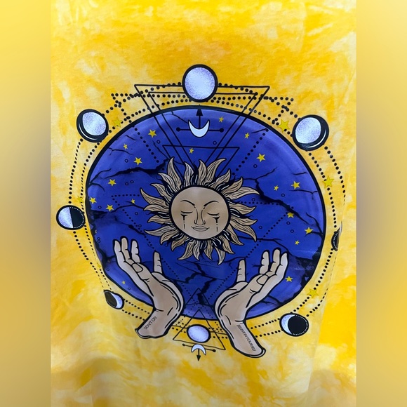 URBANIC - Yellow printed T-Shirt - Picture 3 of 4